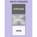 Anita Aluminium towel Rail 835 x 530