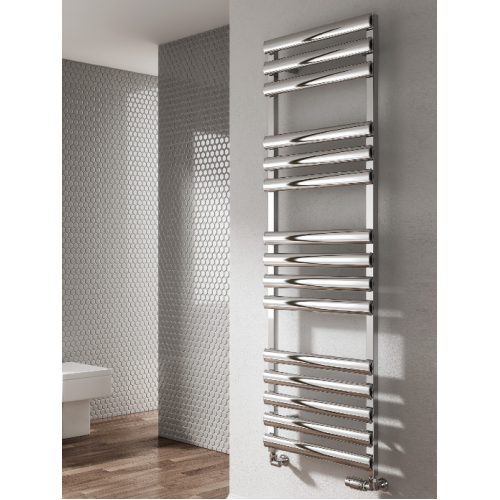 Veroli Aluminium Towel Rail 1190 x 480 - Hi-Efficiency Aluminium Towel Rails
