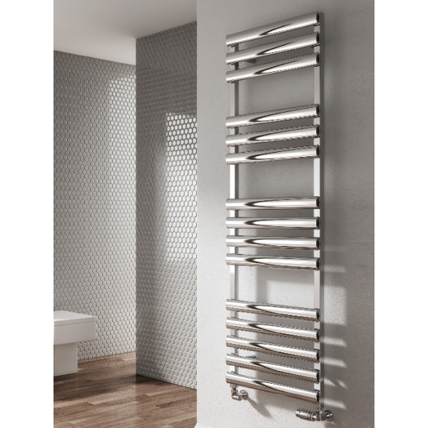 Veroli Aluminium Towel Rail 750 x 480 Veroli Aluminium Towel Rail 750 x 480