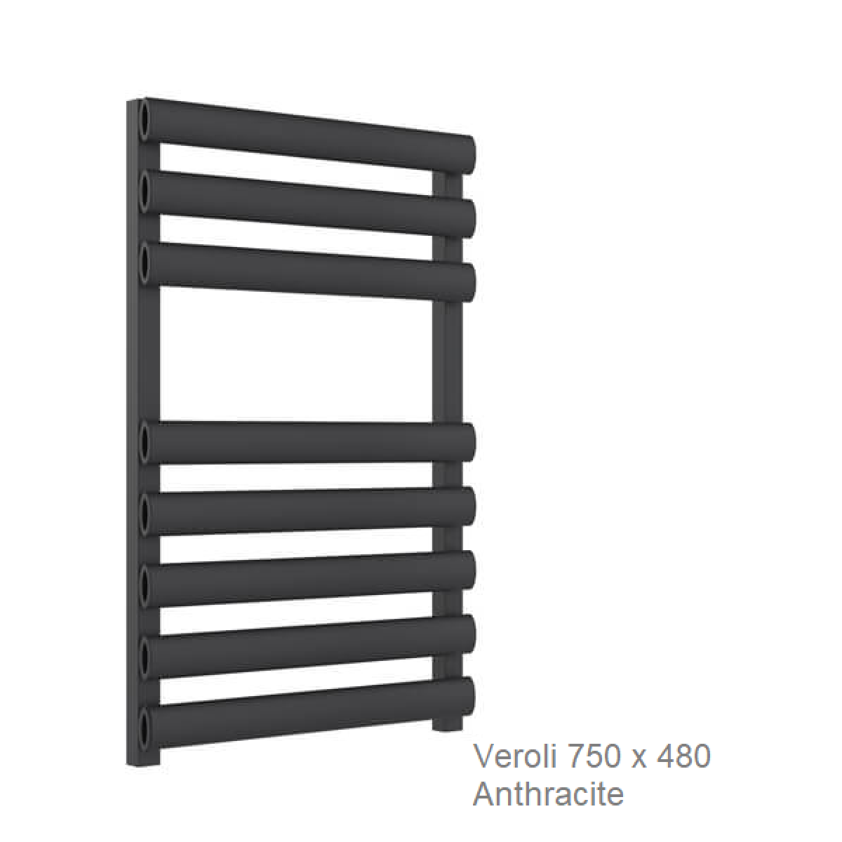 Veroli Aluminium Towel Rail 750 x 480