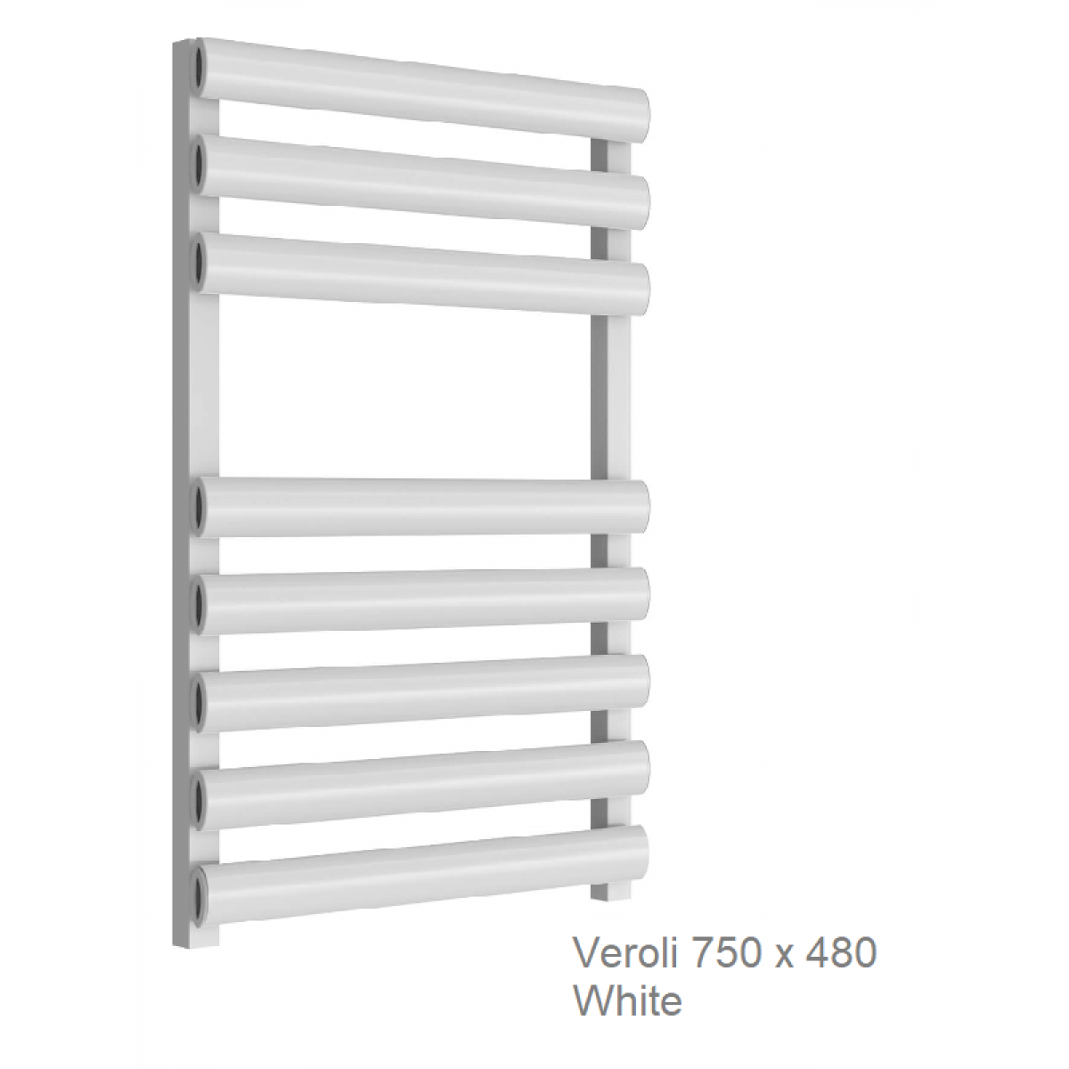 Veroli Aluminium Towel Rail 750 x 480