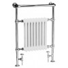 Knightsbridge Traditional Towel Radiator  - Chrome