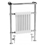 Knightsbridge Traditional Towel Radiator  - Chrome