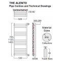 Alento Towel Rail 720 x 530 Alento Towel Rail 720 x 530