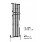 Aletta 1800 x 500 - Anthracite, White