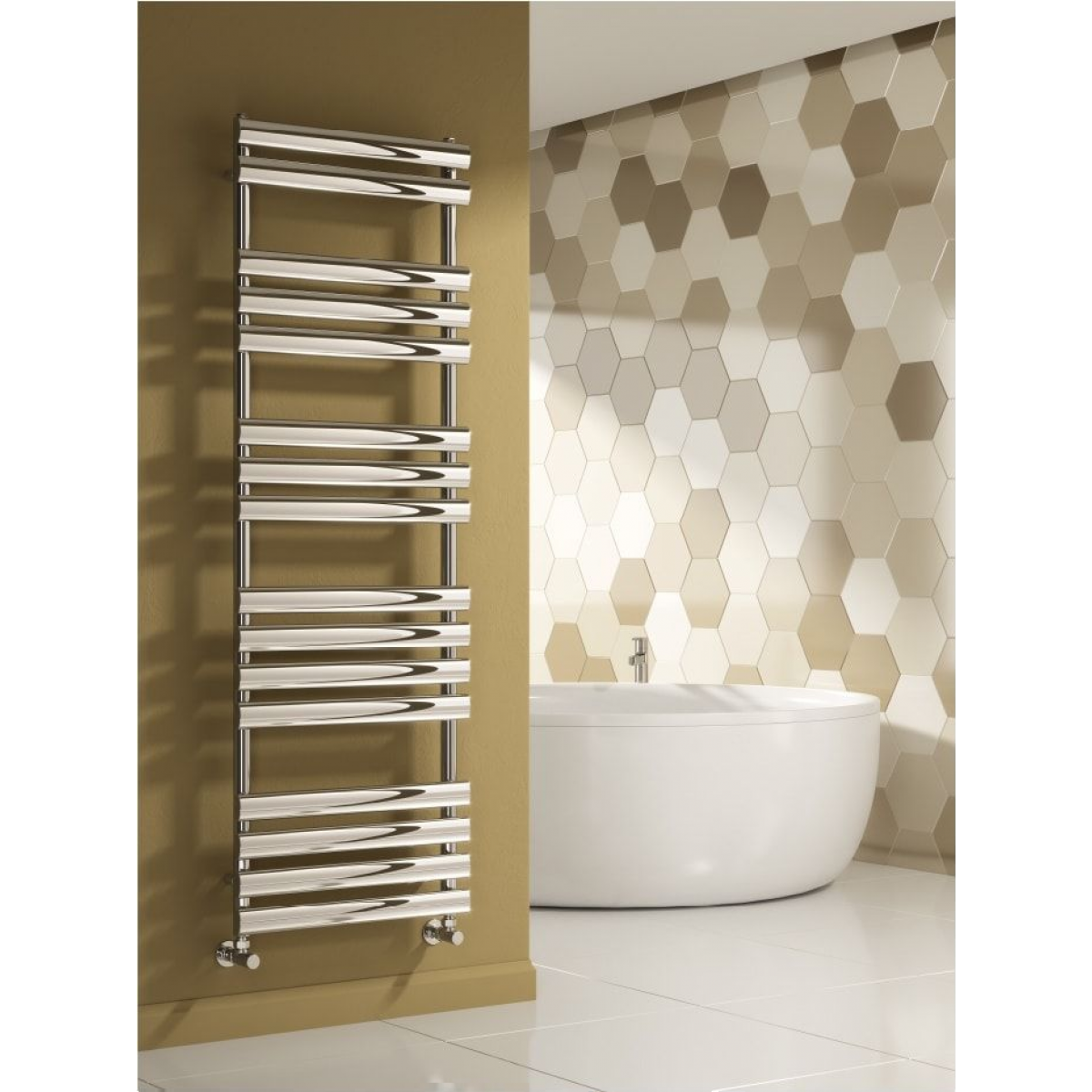 Arbori Towel Rail 1510 x 500mm, Chrome