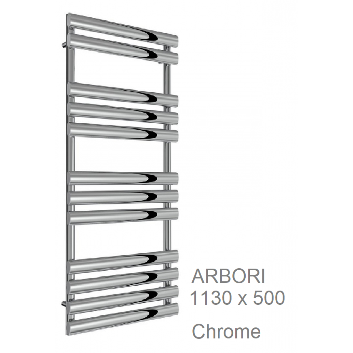 Arbori Towel Rail 1510 x 500mm, Chrome