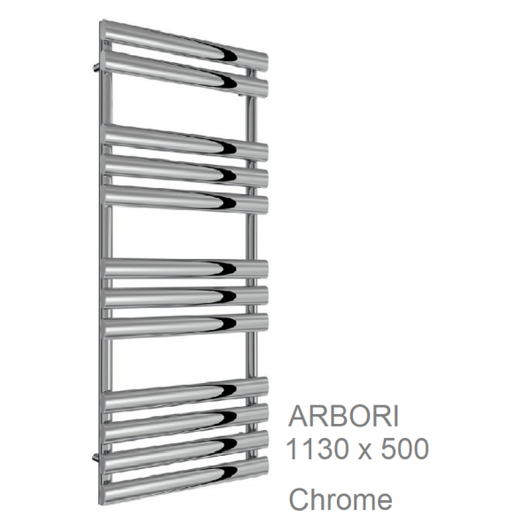 Arbori Towel Rail 1130 x 500, Chrome