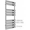 Arbori Towel Rail 1130 x 500, Chrome