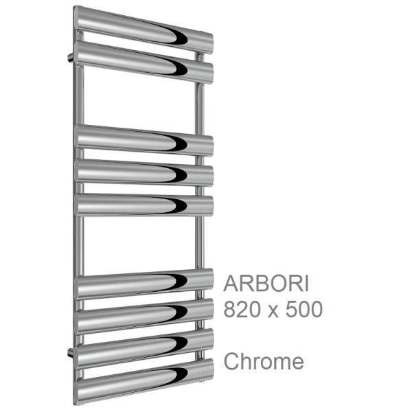 Arbori Towel Rail 820 x 500, Chrome Arbori Towel Rail 820 x 500, Chrome