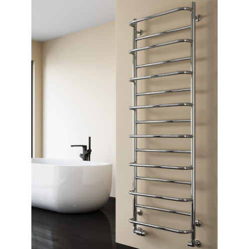 Belbo 1180 x 530, Polished - Stainless Steel Designer Towel Rails
