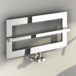 Breno Towel Rail 350 x 700, Chrome
