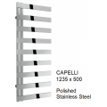 Capelli Stainless Steel Towel Rail 1525 x 500 Capelli Stainless Steel Towel Rail 1525 x 500