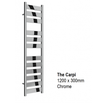 Carpi Towel Rail 1200 x 300, Chrome