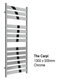 Carpi Towel Rail 1300 x 500, Chrome