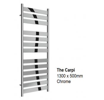 Carpi Towel Rail 1300 x 500, Chrome