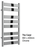 Carpi Towel Rail 800 x 400, Chrome