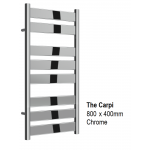 Carpi Towel Rail 800 x 400, Chrome