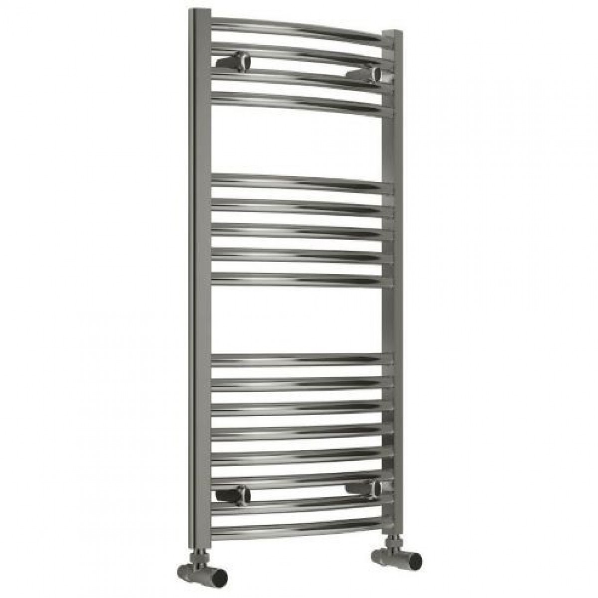 Diva Curved Towel Rail 800 x 450, Chrome