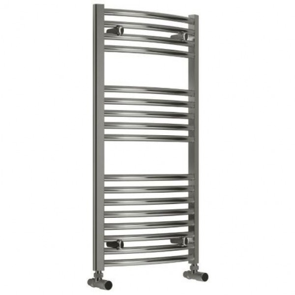 Diva Curved Towel Rail 800 x 450, Chrome