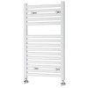 Reina Diva Flat White Towel Rail 800mm x 300mm