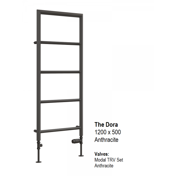 Reina Dora 1200 x 500, Anthracite