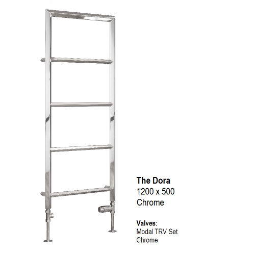 Reina Dora 1200 x 500, Chrome - The Dora