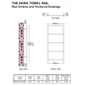 Reina Dora 1470 x 500, Chrome