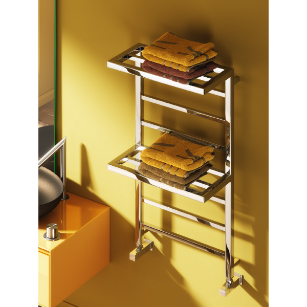 Elvina 2 Towel Rail 1000H x 500mm