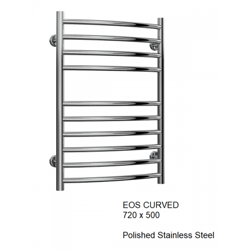 Eos Stainless Steel Towel Rail - 720 x 500 - The Eos