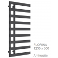 Reina Florina Anthracite Towel Rail 800mm x 500mm Reina Florina Anthracite Towel Rail 800mm x 500mm