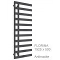 Reina Florina Anthracite Towel Rail 800mm x 500mm Reina Florina Anthracite Towel Rail 800mm x 500mm