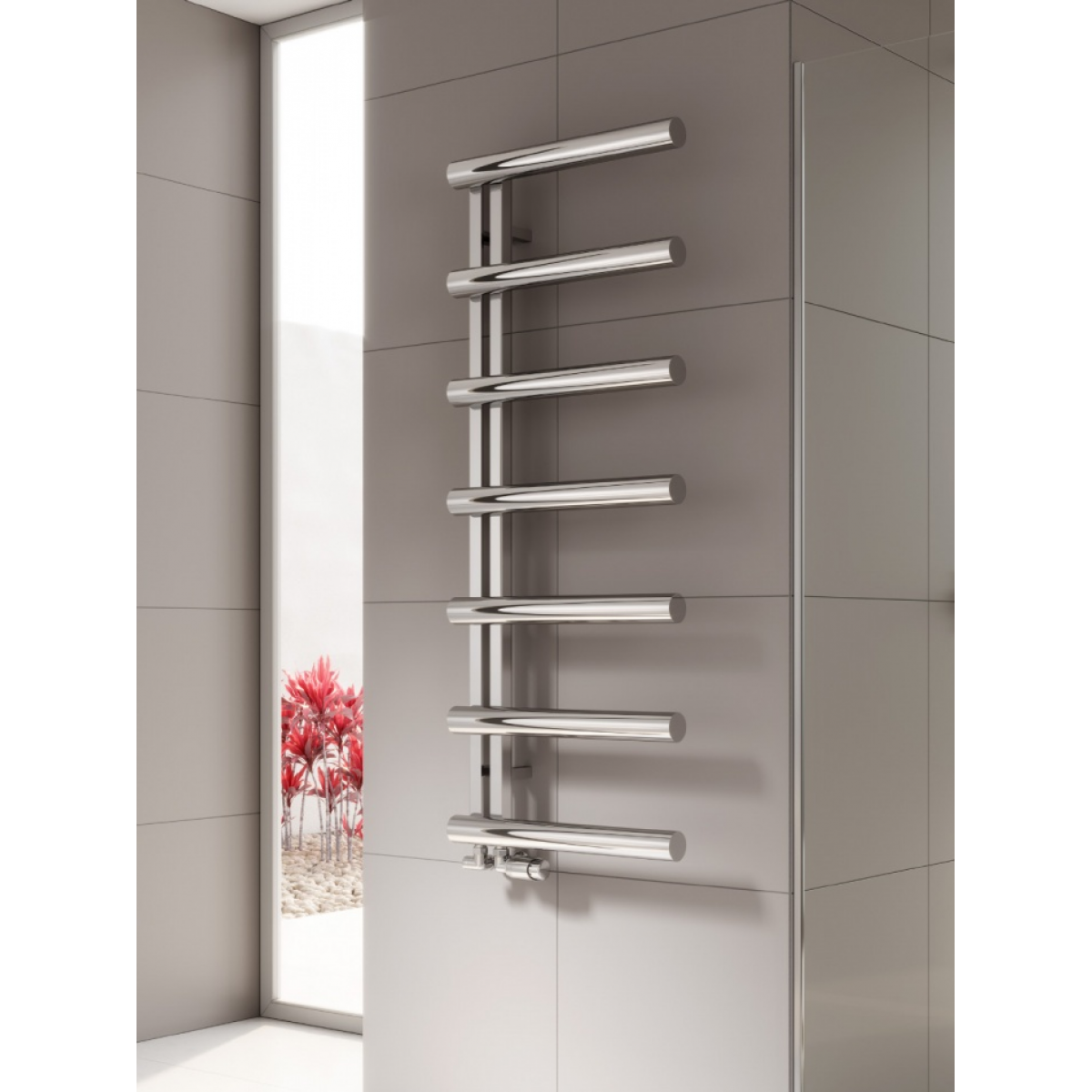 Grosso Stainless Steel Towel Warmer - 850H x 500mm