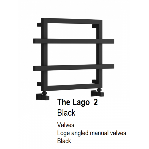 Lago 2 450 x 600, Black - The Lago 1 &  Lago 2