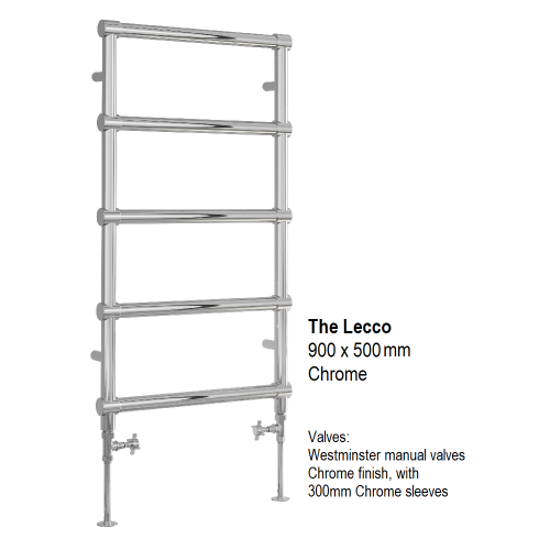 Reina Lecco 900 x 500, Chrome - The Lecco