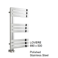 Lovere Stainless Steel Towel Rail 1230 x 500 Lovere Stainless Steel Towel Rail 1230 x 500