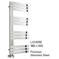 Lovere Stainless Steel Towel Rail 1230 x 500 Lovere Stainless Steel Towel Rail 1230 x 500