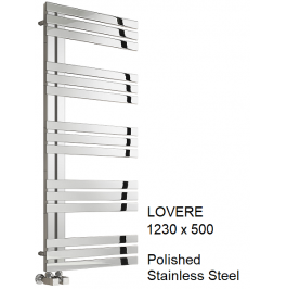Reina Lovere Stainless Steel Towel Rail - 1230 x 500