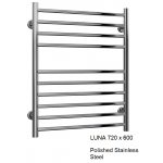 Reina Luna Flat Stainless Steel Towel Rail 720 x 600