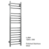 Reina Luna Flat Stainless Steel Towel Rail 1200 x 350