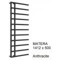Matera Towel Rail 772 x 500, Anthracite Matera Towel Rail 772 x 500, Anthracite