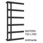 Matera  Towel Rail 772 x 500, Anthracite