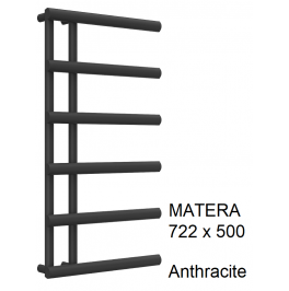 Matera  Towel Rail 772 x 500, Anthracite