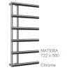 Matera Towel Rail 998 x 500, Chrome