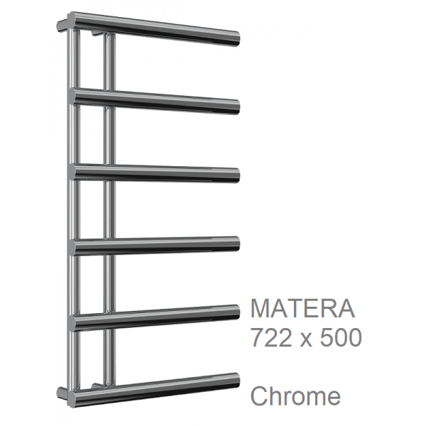 Matera Towel Rail 772 x 500, Chrome Matera Towel Rail 772 x 500, Chrome