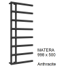 Matera Towel Rail 1412 x 500, Anthracite 