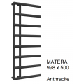 Matera Towel Rail 772 x 500, Anthracite Matera Towel Rail 772 x 500, Anthracite