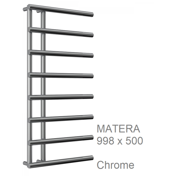 Matera Towel Rail 998 x 500, Chrome Matera Towel Rail 998 x 500, Chrome