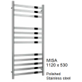 Misa Stainless Steel Towel Rail 1450 x 530 Misa Stainless Steel Towel Rail 1450 x 530