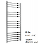 Misa Stainless Steel Towel Rail 1450 x 530
